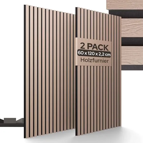 Arebos Akustikplatte 2er Set – Zuschneidbar und Modern von AREBOS