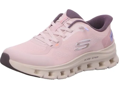 Skechers GLIDE-STEP PRO Slip-On Sneaker - Sneaker mit dämpfender Glide Step Sohle, atmungsaktivem Obermaterial und Skechers Air-Cooled Memory Foam für besten Tragekomfort.