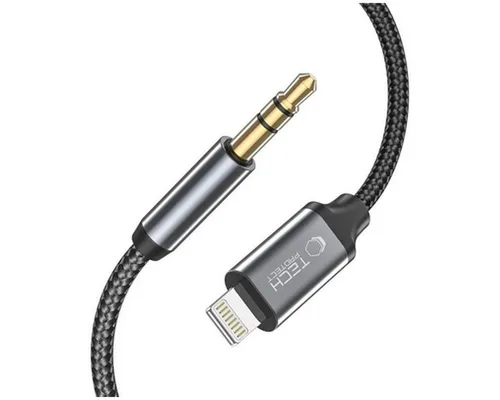 TECH PROTECT Tech Protect UltraBoost Audio Lightning Klinke 3,5 mm Kabel Smartphone-Ladegerät