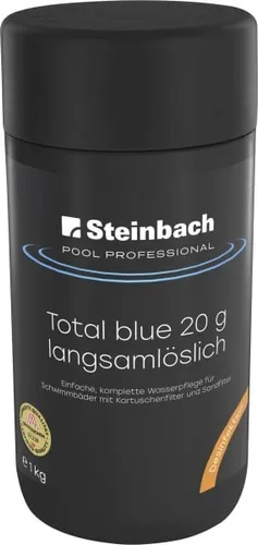 Steinbach Pool Professional Total Blue 20 g organisch 1 kg  Poolchemie