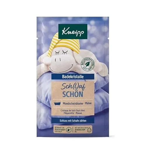 KNEIPP BADEKRISTALLE Schlaf schön - Mondscheinblume & Malve 12 x 60g