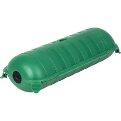 Heitronic 21045 Garten Sicherheitsbox MAX, grün, IP44, Stromverteiler für den Garten