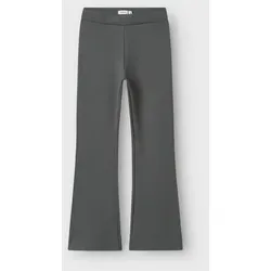 Name It Jogginghose NKFFRIKKALI BOOTCUT PANT NOOS grau 116 - Kinderhosen mit elastischem Bund und ausgestellt geschnitten, ideal für Komfort und Bewegungsfreiheit im Alltag.