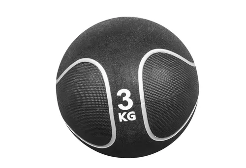 GORILLA SPORTS Medizinball Einzeln / Set, Ø 23 oder 29 cm, rutschfest, aus Gummi, Fitnessball