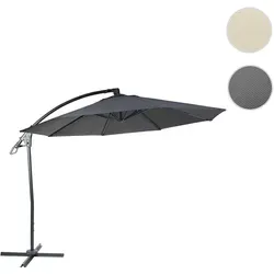Deluxe Ampelschirm HWC-D14, Sonnenschirm 3m
