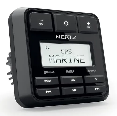 Hertz HMR 15 D – Marine-Audioreceiver mit DAB+ und Bluetooth 5.0