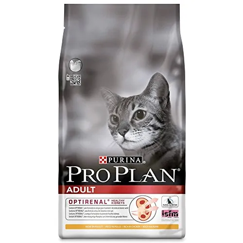 Pro Plan PURINA PRO PLAN Cat Original Adult 1+ OPTIRENAL reich an Huhn Trockenfutter Beutel 1,5kg
