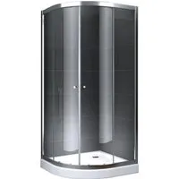 Glasdusche Fulda Set 14 cm