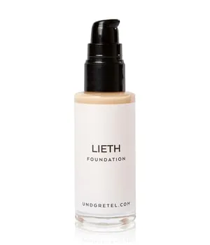 UND GRETEL LIETH 2. 5 Golden Beige - Pflegeleichte Foundation - Make-up für helle bis medium helle Hauttöne mit warmen Untertönen. Die feinflüssige Textur sorgt für einen natürlichen, seidenmatten Teint und passt sich optimal an.