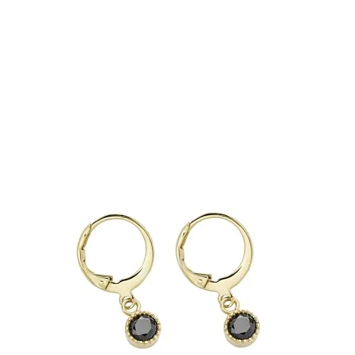 Leonardo Ciao, Ohranhänger LOLA CIAO - Ohrringe für Damen aus Edelstahl mit goldfarbener Ionenplattierung, allergikerfreundlich und pflegeleicht - ideal für den Alltag und besonderen Anlässe.