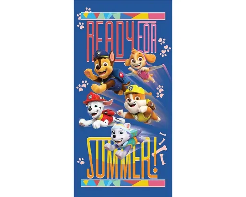 PAW PATROL Strandtuch Handtuch für Kinder – Badetuch 70x140 cm aus Polyester, (1-St)