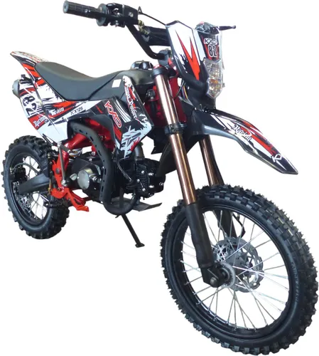 KXD 609 125cc Dirtbike Crossbike mit Lichtmaske von KXD