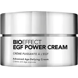 Bioeffect EGF Power Cream 50 ml - Tages- & Nachtpflege mit pflanzlichem EGF für straffere, glattere Haut. Reduziert Linien und Altersflecken, schützt vor Feuchtigkeitsverlust für einen jugendlich strahlenden Teint.