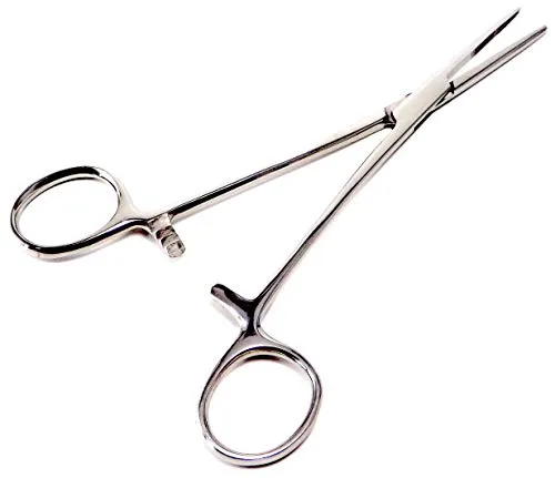 INKgrafiX® Klemmzange zum Piercing Halten in silber von Tattoo [INKgrafiX] Piercing