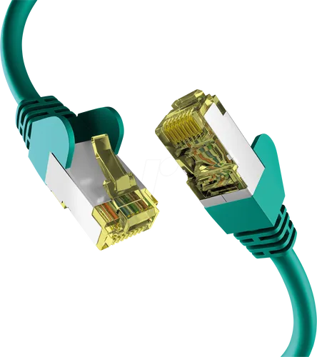 EFB CAT6a GRÜN 5m Patchkabel S/FTP PIMF von M-CAB