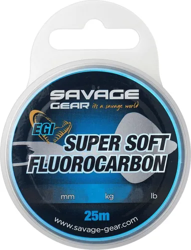 Produktbild Savage Gear Super Soft Fluorocarbon EGI Pink 0,29 mm 6,03 kg 25 m