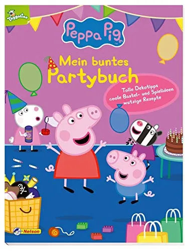 Peppa: Mein buntes Partybuch: Tolle Dekotipps, wutzige Rezepte und viele Bastel- und Spielideen (Peppa Pig)