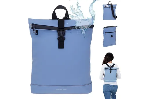 Daniel Ray Rucksack Damen Cityrucksack Jeff, wasserabweisend und handgepäcktauglich - Rucksacktaschen mit A4-Fach, inklusive Schlüsselbörse und reflektierenden Streifen für mehr Sicherheit, ideal für unterwegs.