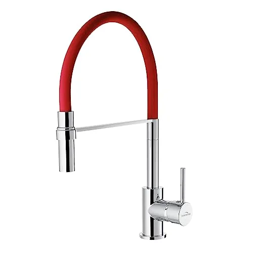 KOLMAN Wasserhahn Küche Spültischarmatur Rot KAMELEON in rot von Kolman