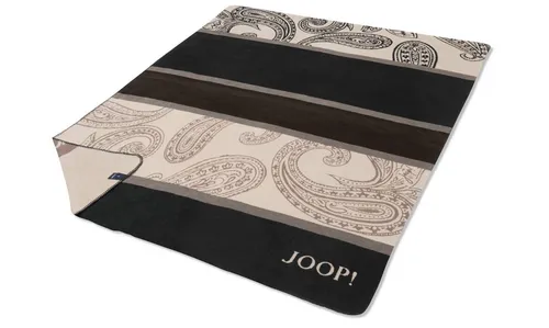 Joop! Wohndecke HW 2025/26, Schwarz, Hellbraun, Ecru von JOOP!