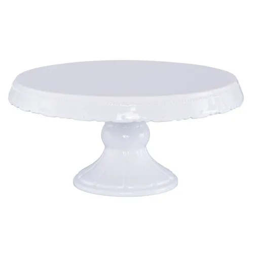 Birkmann Tortenplatte, Weiß, 15 cm in weiß von Birkmann