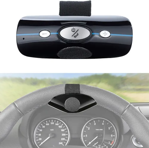NEU Lenkrad Freisprecheinrichtung Bluetooth Multipoint für Auto Sicherheit Handy