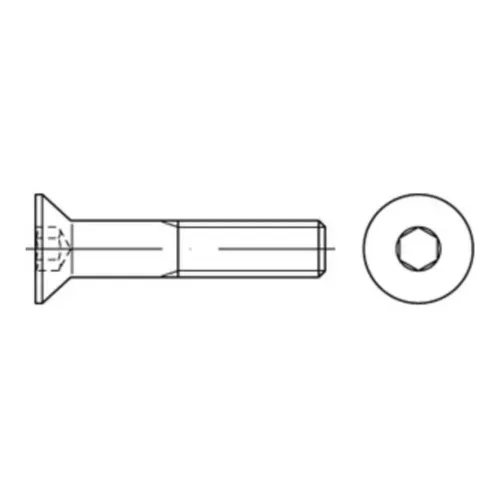 Reyher Senkschrauben 6x8 Güte 8.8 (500 Stück) - Hochwertige Senkschrauben mit 6 mm Gewinde und 8 mm Länge, ideal für vielseitige Anwendungen. Praktische Packung mit 500 Stück für effizientes Arbeiten.