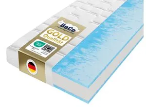 Beco Gelschaummatratze GUMO MAXX 90x200, 7 Zonen von BeCo