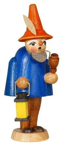 Vitrinenfigur Wichtel blau 9,5 cm