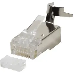 LogiLink RJ45-Modularstecker, Cat.8.1/Cat.6A, geschirmt, 10 Stück