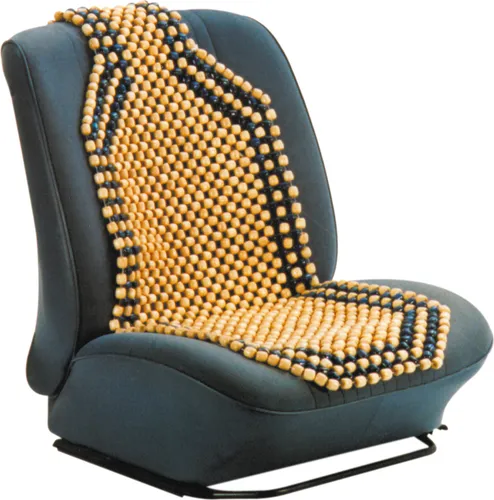 Carpoint Holzkugel Sitzauflage Classic 126x39cm