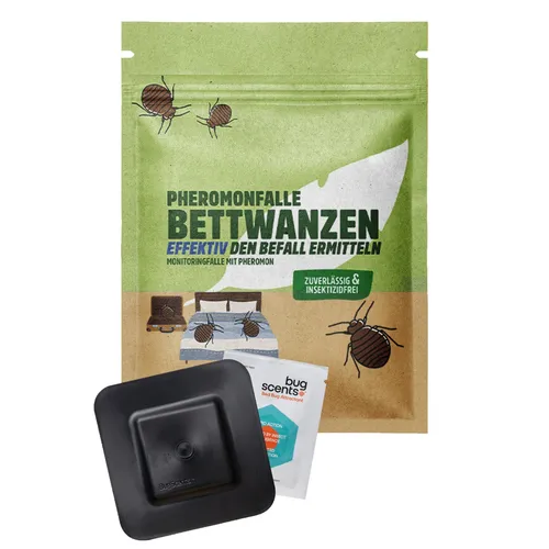 Profi Bettwanzenfalle - Effektive Klebefalle für Zuhause und Hotels - Insektenspray zur sofortigen Bekämpfung von Bettwanzen, einfach anzuwenden und ideal für den Innenbereich. Schützen Sie Ihr Zuhause oder Hotel vor ungebetenen Gästen!