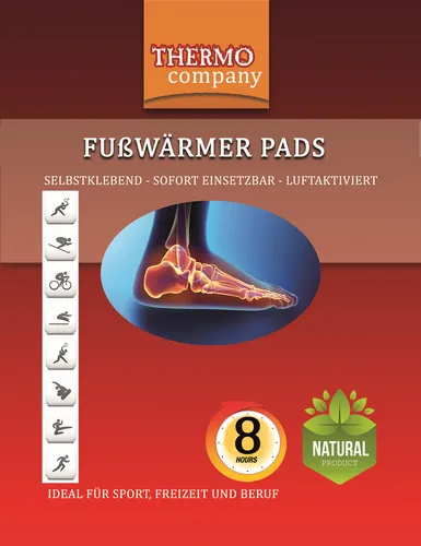 THERMO company Wärmepad Fußwärmer Pads