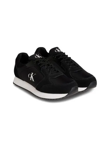 CALVIN KLEIN JEANS Retro Runner Sneaker in schwarz von Calvin Klein
