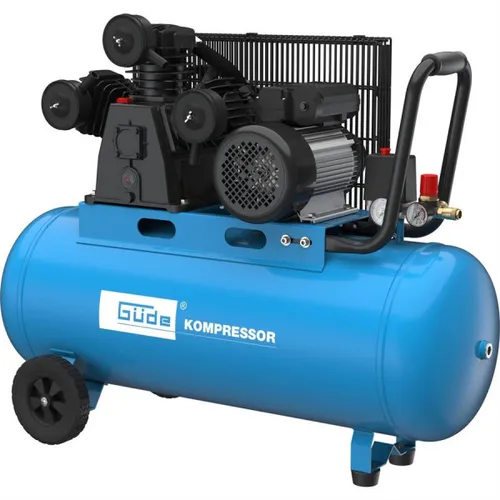 Güde 50139 551/10/100 Kompressor - Kompressor für hohe Leistung, portabel und ideal für verschiedene Anwendungen mit einer Durchflussrate von über 501 L/min.