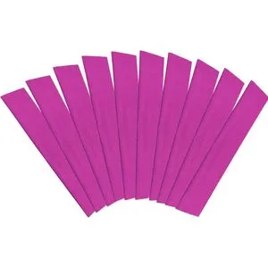 Werola Krepppapier 12061-154 Feinkrepp, primel, 50 x 250cm, 31 g/m², 10 Rollen