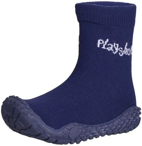 Playshoes Unisex Kinder Aquasocken Wassersportschuh Aquasocken, 174801, Marine