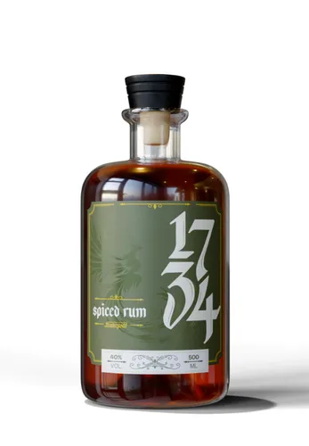 Spiced Rum 1734 40% vol.