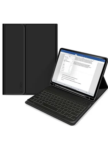 Tech-Protect Tastaturhülle mit Keyboard für Apple iPad 2022 (10. Gen) - Praktische Tastaturhülle für Apple iPad 2022 (10. Gen), ideal für unterwegs. Schützt das iPad und ermöglicht komfortables Tippen.
