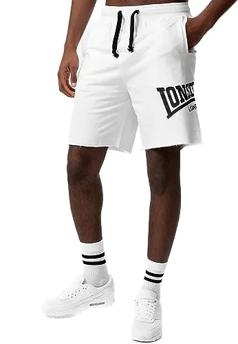 Lonsdale London Polbathic Männer Short XL - Activewear-Shorts für Herren aus 100% Baumwolle, mit kurzem Schnitt und praktischem Tunnelzug. Ideal für lässige Streetwear-Looks!
