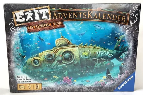 Ravensburger EXIT Adventskalender 2020 - Adventskalender mit spannenden Detektivrätseln, ideal für die ganze Familie und sorgt für aufregende Weihnachtsvorfreude.
