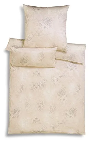 Estella Svizzera 2054 Premium-Satin Bettbezüge in beige von ESTELLA