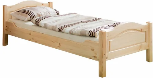 Ticaa Massivholzbett Rita, Doppelbett aus Kiefer Massivholz von TiCAA