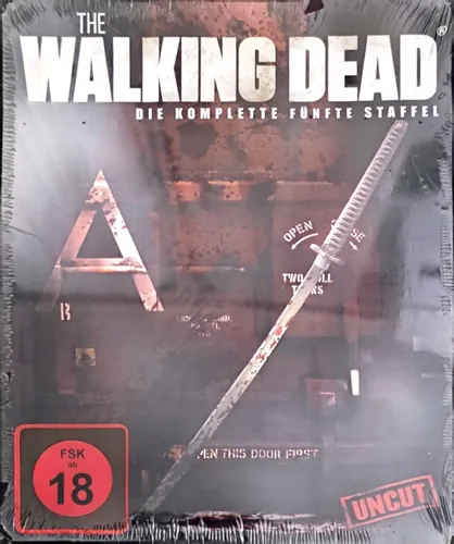 The Walking Dead Staffel 5 Limitierte Steelbook Edition 6 Blu Ray Box NEU & OVP