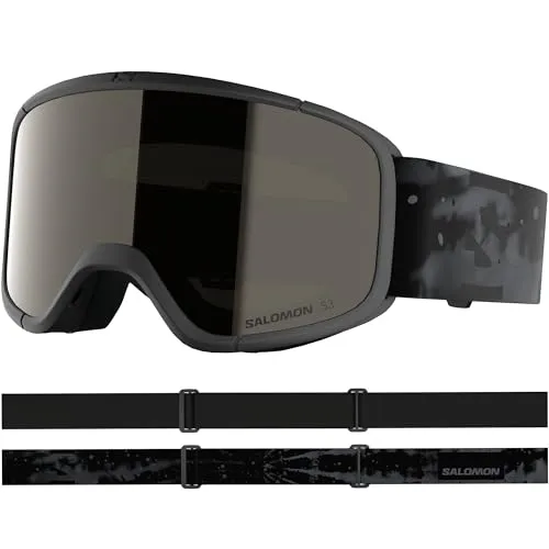 Salomon AKSIUM 2.0 S Goggles - Skibrillen für Kinder mit Anti-Fog-Beschichtung, ideal für klare Sicht und Komfort beim Snowboarden und Trailrunning.