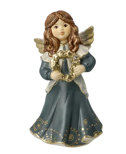 Goebel Engel Weihnachtsgrüße mit Swarovski® Stern 15 cm Starry Night Neu 2020