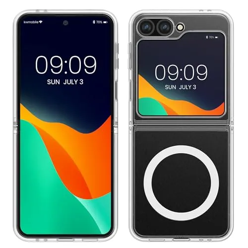 kwmobile Crystal Hülle kompatibel mit Samsung Galaxy Z Flip6