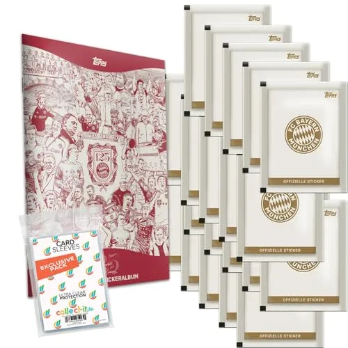 FC Bayern München 125 Jahre Sammelsticker Bundle