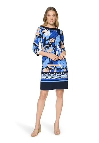 Betty Barclay Damen Shirtkleid 3/4 Arm in blau von Betty Barclay
