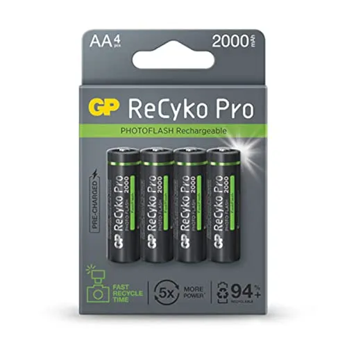 R6 AKU 4BL GP Recyko PRO PhotoFlash 2000mAh von GP